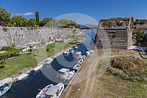 Old Fortress in Corfu town, Greece