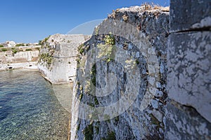 Old Fortress in Corfu town, Greece