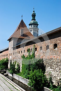 Old fortress in Lviv Ukraine