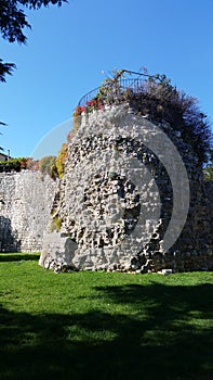 Old Fortress And Balcony