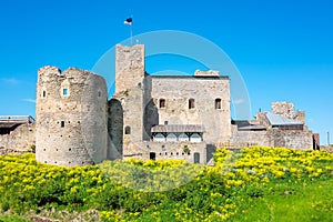 Old fortress remains. Rakvere, Estonia