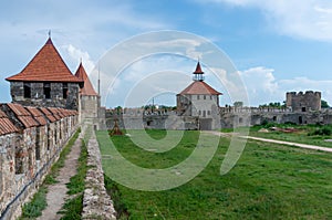 Old fortress on the river Dniester in town Bender, Transnistria