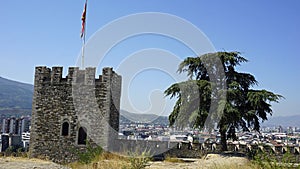 Old fortress of skopje in macedonia