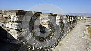 Old fortress of skopje in macedonia