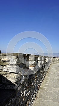 Old fortress of skopje in macedonia