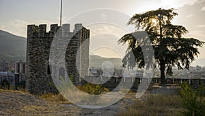 Old fortress of skopje in macedonia