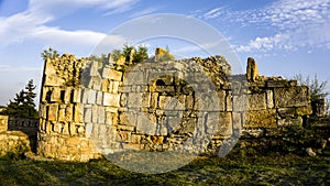 Old fortress of skopje in macedonia