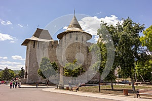 Old fortress in Soroca, Nistru river, Moldova