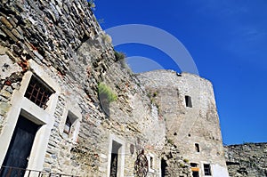 Old fortress stone walls