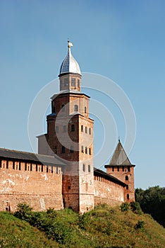 Old fortress in Velikiy Novgorod