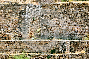 Old fortress walls.