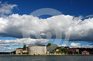 Old fortress in Waxholm
