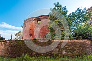 The old fortress of Zindan, then the prison where Joseph Stalin served time. Built in 1747, Lankaran city, Azerbaijan