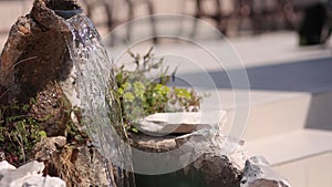 The old fountain. Architecture of Croatia