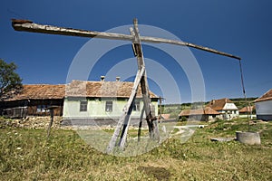An old fountain watershed