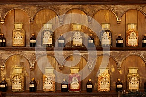 Old fragrance bottles