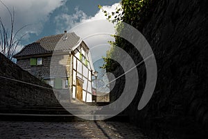 An old Framehouse in Germany / Hattingen photo