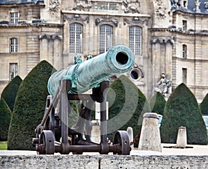 Old French army cannon 1