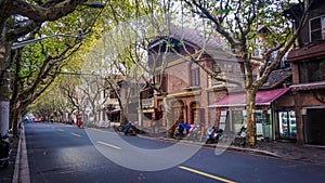 Old french district in Shanghai