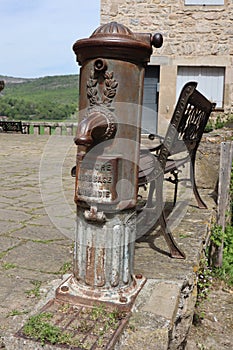 Old french Fire hydrant - Bouche incendie photo