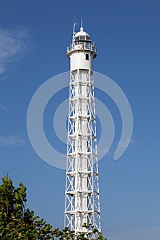 Old French lighthouse in Panama.