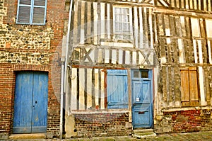Old French Patchwork House