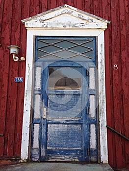 A really old front door