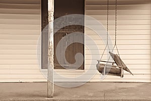 Old Front Porch with Swing