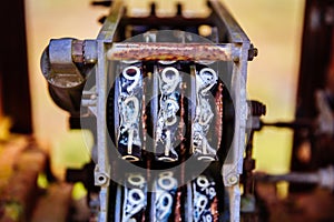 Old Fuel Pump Gauge