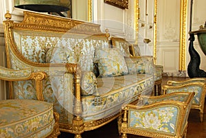 Old furniture at Palace of Versailles