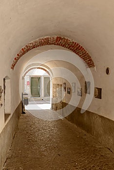 Old gallery, Sassello, Italy