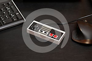 Old gaming console controller