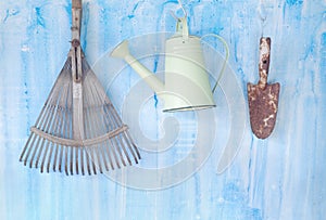 Old gardening tools