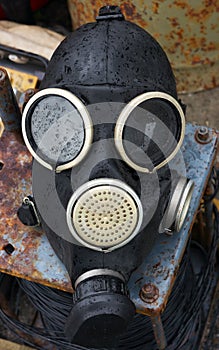 Old gas mask