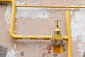 Old gas pipe