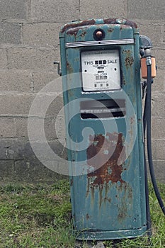 Old Gas Pump