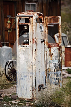 Old Gas Pump
