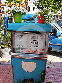 Old Gas Station in Greece