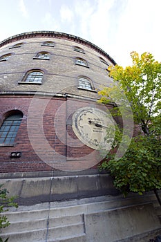 Old Gasometer in Leipzig/Germany