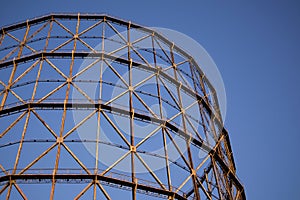 Old gasometer in Rome