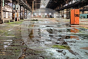 The old GDR factory hall