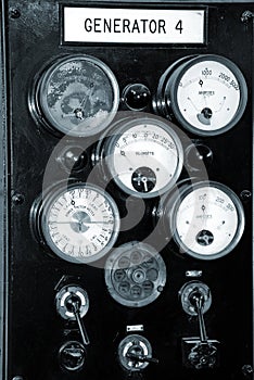 Old Generator Dials