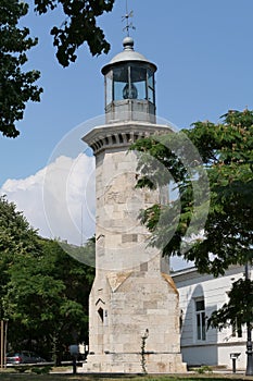 an old Genoese lighthouse