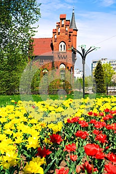 Old german architecture in Kaliningrad