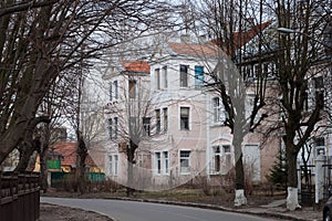 Old german house in Zelenogradsk (Cranz).