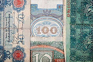 Old german money