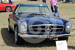 Old German sports car front