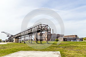 Old German WW2 V2 rocket-factory