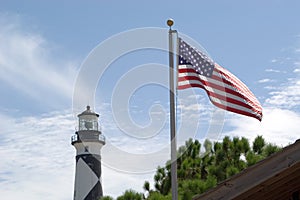 Old Glory on Cape Lookout