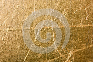 Old gold embossing